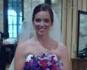 Fuschia and Purple Brides Bouquet