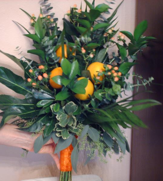 Citrus Brides Bouquet