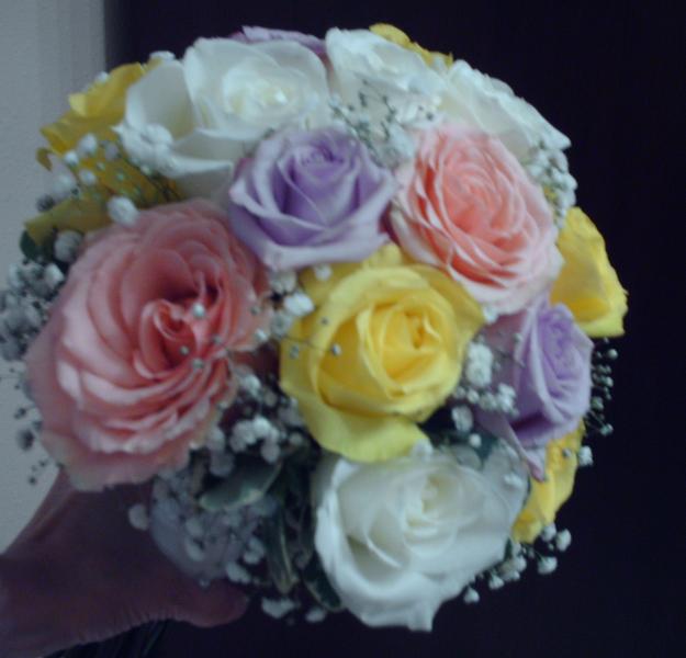 Multi-Color Rose Bouquet