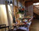 Make your serving tables, gift tables, and photo tables beautiful with flower arrangements that accentuate your venue and decor.